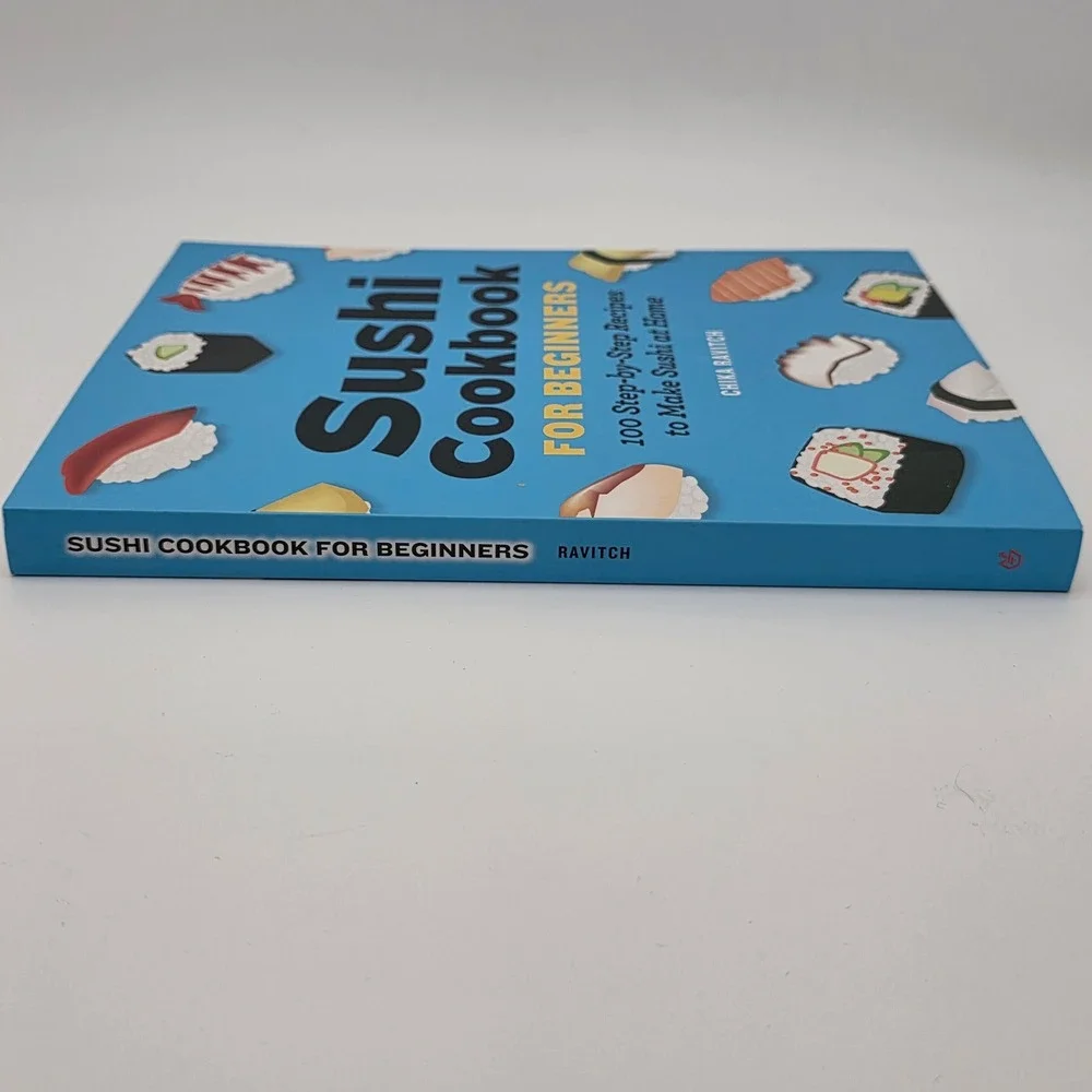 Sushi Cookbook for Beginners Paperback 100 Recipes Japanese Cuisine Healthy Food